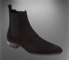 How to style men's chelsea boots. Handmade Mens Black Suede Chelsea Boots Men Rock Style Suede Ankle Boot Ebay