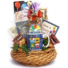 send 50th birthday gift baskets