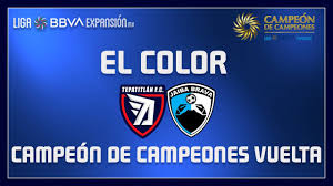 Maybe you would like to learn more about one of these? El Color Campeon De Campeones Vuelta Liga Bbva Expansion Mx Youtube