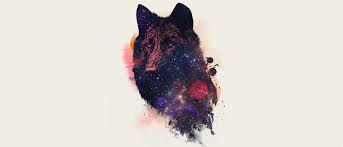 Maybe you would like to learn more about one of these? Papel De Parede Lobo Galaxia Obra De Arte Fundo Branco Espaco 6211x2662 Nickvdm 1725341 Papel De Parede Para Pc Wallhere