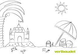 Unsere kostenlosen strand bilder fotos bestechen durch ungewöhnliche motive und stimmungen. Tolles Strandbild Zum Ausmalen Vertbaudet Blog Ein Familien Blog Fur Eltern Kinder Mit Ratgebern Zum Thema Baby Erziehung Uvm