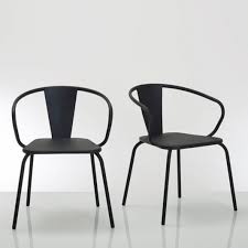 Oblice Metal Garden Chair Set Of 2 In 2020 Garden Chairs Furniture Chair