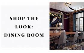 Plus, sourcing dining room light fixtures is arguably the most exciting design task of all: Shop The Look 4 Dining Room Designs 1 Lighting Fixture