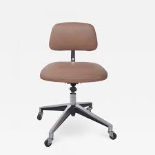 Shop our saarinen desk chair selection from the world's finest dealers on 1stdibs. Knoll Saarinen Knoll Office Desk Chair Cocoa Leather On Chrome 1970s