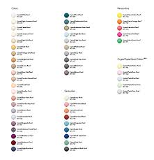 swarovski color charts