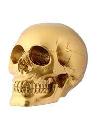 Summit Gold Skull Skull Statue Gold Skull Skeleton Decorations