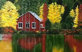 Acrylic painting.how to dilute the paint with wateryou can download the pattern and draw it yourself. 16 Ways To Avoid Brushstrokes In Your Acrylic Painting Trembeling Art