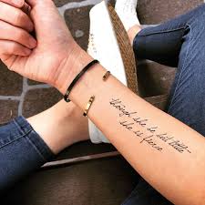 Wrist Though She Be But Little She Is Fierce Tattoo Pin By Samantha Billings On Temporary Tattoos Tattoo Stickers Heart Temporary Tattoos Custom Temporary Tattoos
