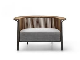 Download The Catalogue And Request Prices Of Alton By Lema Tanned Leather And Fabric Armchai Furniture Design Chair Dining Room Chairs Modern Fabric Armchairs