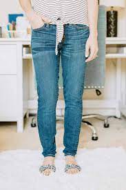 A quick diy can revamp your wardrobe. How To Cut Your Own Jeans Diy Crop Jeans Poor Little It Girl