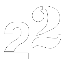 Number template printable number templates alphabet templates cake templates numbers kindergarten numbers preschool preschool crafts this collection of printable number stencils, from zero to nine, has been designed to be easy to cut out. Best Printable Number Printablee Com