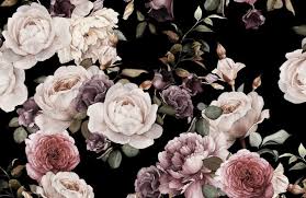 Maybe you would like to learn more about one of these? Purple Pink Dark Floral Wallpaper Mural Hovia Uk