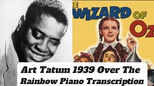 Art Tatum Over The Rainbow Transcription (1939)