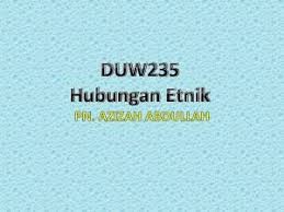 Hasil pembelajaran memahami sejarah pembentukan masyarakat plural di malaysia. Bab 6 Pembangunan Ekonomi Dalam Konteks Hubungan Etnik