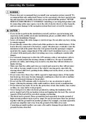 • it is strongly suggested that the speed pulse wire be connected for accuracy of navigation and better performance of interlock. Pioneer Avic N3 Installation Manual Navigation System With Dvd Player