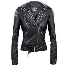 Want Cheap Women Coat Jacket Buy Quality Jacket Women Plus Size Directly From China Wo Spiked Leather Jacket Leather Jackets Women Studded Leather Jacket