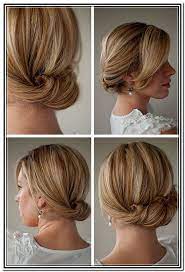 The cut dries fast and can work with straight or wavy hair. Hair Updos For Short Hair Pinterest Hair Styles Hair Romance Bridesmaid Hair