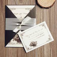 Neutral Rustic Vintage Affordable Pocket Wedding Invitation Ewpi106 Vintage Wedding Invitation Cards Pocket Wedding Invitations Vintage Wedding Invitations