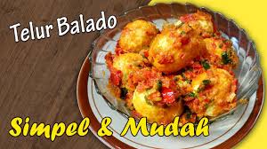 Cumi yang diberi isian tahu dan telur membuat rasa cumi ini menjadi lebih lezat. Resep Telur Balado Enak Sederhana Youtube