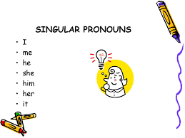 Nobody wants to make mistakes in english. Singular And Plural Pronouns Ppt Download