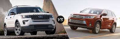Nick kurczewski | november 1, 2018. 2018 Ford Explorer Vs 2018 Toyota Highlander