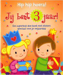 Bol Com Doe Boek Hip Hip Hoera Jij Bent 3 Jaar