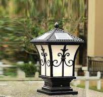 1-10 PACK Solar LED Post Light Lamp Yard Driveway Fence Outdoor Pillar  Lights US | eBay