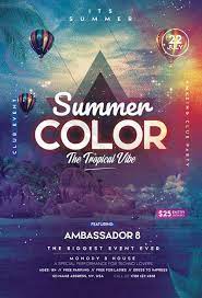 With the help of our free church flyer psd templates you can organize and promote your church events via the internet. Free Download Tropical Summer Vibes Free Psd Flyer Template Ffflyer