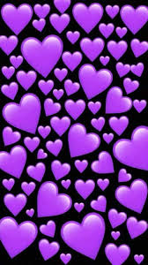 There Should Be More Purple Hearts Imo Emoji Wallpaper Heart Wallpaper Cute Emoji Wallpaper