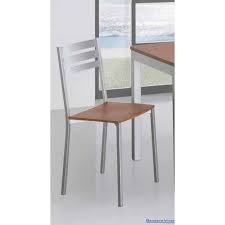 Vidaxl sillas de comedor 4 unidades madera maciza blanca. Silla De Cocina Aluminio Asiento Madera Bandera Vivar Mobiliario