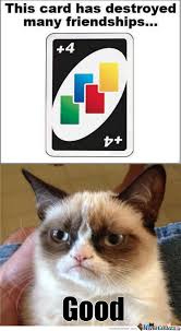 Uno Is G C S Favorite Game By Chuck Skywalker Meme Center