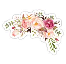 Romantic Watercolor Flower Bouquet Sticker By Junkydotcom Watercolor Flowers Floral Stickers Watercolor Stickers