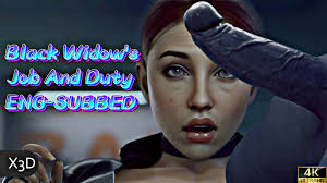 Black Widows Job And Duty [SUB][X3D]