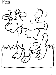 1024 x 739 jpg pixel. Kleurplaat Peuter Kleurplaat Koe Boerderij Thema Knutselen Dieren Kleurplaten Kleurplaten