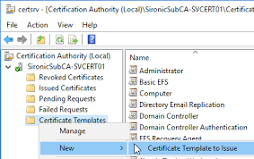How To Create And Manage Windows Ssl Certificate Templates