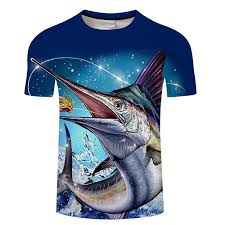 Fishing 3d T Shirt Modal Fun Fish Print Digital Mens And Womens Tshirts Hip Hop T Shirts Harajuku Funny Fishing Rod Tops Shirt