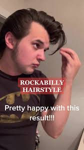 Men's Retro Pompadour Hairstyle Guide