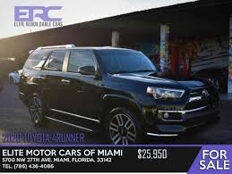 Elite motor cars of miami ask for: 2020 Toyota 4runner Elite Motor Cars Of Miami 5700 Nw 27th Ave Miami Florida 33142 786 460 6550 Dm Elitemoto Toyota 4runner 2020 Toyota 4runner Motor Car