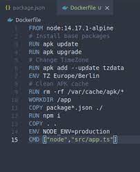 Collect secure hub logs and check for signature : Issue With Running Node Ts Project With Docker Stack Overflow