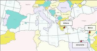 Athens maps view athens city info on google maps. 3 Location Map Of The Three Urban Case Studies Athens Greece Beirut Download Scientific Diagram