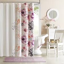 Sweet jojo designs vintage floral shower curtain in pink/green. Taylor Olive Harriman Floral Shower Curtain Overstock 20831064 Blue