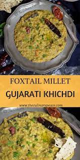 Gujarati Vaghareli Khichdi With Foxtail Millet Recipe Millet Recipes Gujarati Recipes Indian Food Recipes Vegetarian