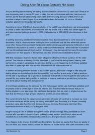 After 60 years on this planet, you can do. Dating After 50 You Re Certainly Not Alone By Johnh35771 Issuu