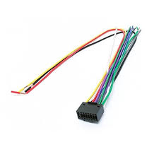 Their plugs match the factory speaker wiring plugs in the vehicle, and the other ends slide over the new speakers' terminals. Kenwood Car Stereo Radio Cd Player Receiver Universal Wiring Harness Walmart Com Walmart Com