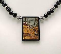 Striking Multicolor Picasso Jasper Intarsia Necklace N299 Etsy Happy Jewelry Picasso Jasper Jewelry Finding