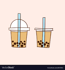 Cute kawaii character vector photo free trial bigstock. Milk Bubble Tea Doodle Drawing Vector Download A Free Preview Or High Quality Adobe Illustrator Ai Eps Pdf And Tea Illustration Bubble Tea Doodle Drawings