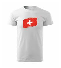 1 švýcarsko vlajka a znak. Svycarsko Vlajka Heavy New Triko Panske Myshirt Cz