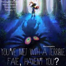 And one boy.a hero.with all the time in the world.and no time at all.to save this world. Quote 2 Happy Mask Salesman Tloz Mm By Zeldajiggmin On Deviantart