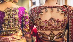 It's always great to regenerate your old saree with a new gold blouse. 30 South Indian Blouse Designs For A Royal Bridal Look Shaadisaga
