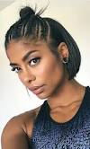 Woman Cornrows For Short Hair